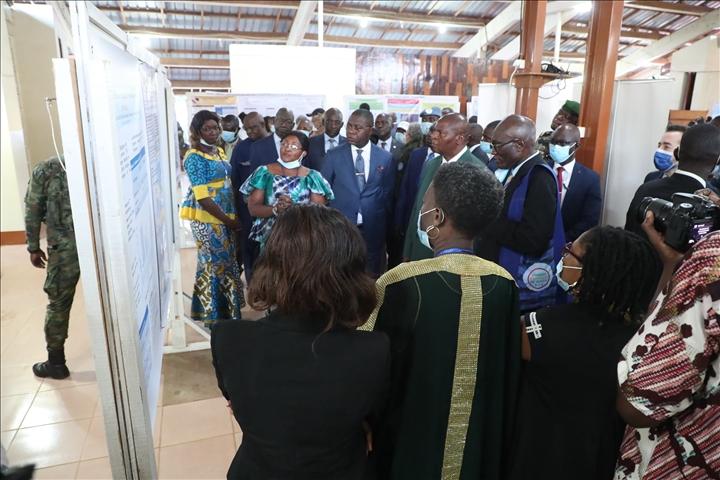 Le Président de la République a présidé la cérémonie d’ouverture de la deuxième édition des journées scientifiques de Bangui Le Président de la République a présidé la cérémonie d’ouverture de la deuxième édition des journées scientifiques de Bangui