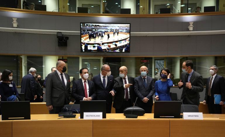 L’Union européenne sanctionne le groupe paramilitaire russe Wagner présent en Afrique et en Ukraine L’Union européenne sanctionne le groupe paramilitaire russe Wagner présent en Afrique et en Ukraine
