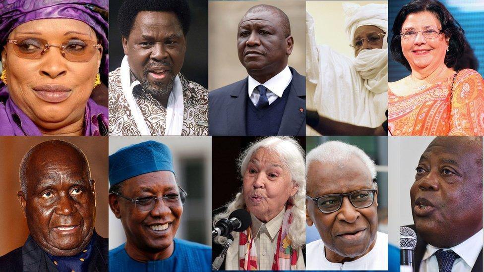 Nécrologie : ces Africains que nous avons perdus en 2021 Nécrologie : ces Africains que nous avons perdus en 2021
