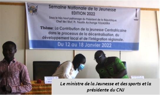 Le CNJ-Centrafrique fait son retour dans le comité d’organisation de la semaine nationale de la jeunesse