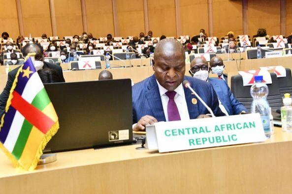 Allocation de son excellence Faustin Archange Touadera, Président de la République, Chef de l’état à l’occasion de la 35éme session ordinaire l’union Africaine Allocation de son excellence Faustin Archange Touadera, Président de la République, Chef de l’état à l’occasion de la 35éme session ordinaire l’union Africaine