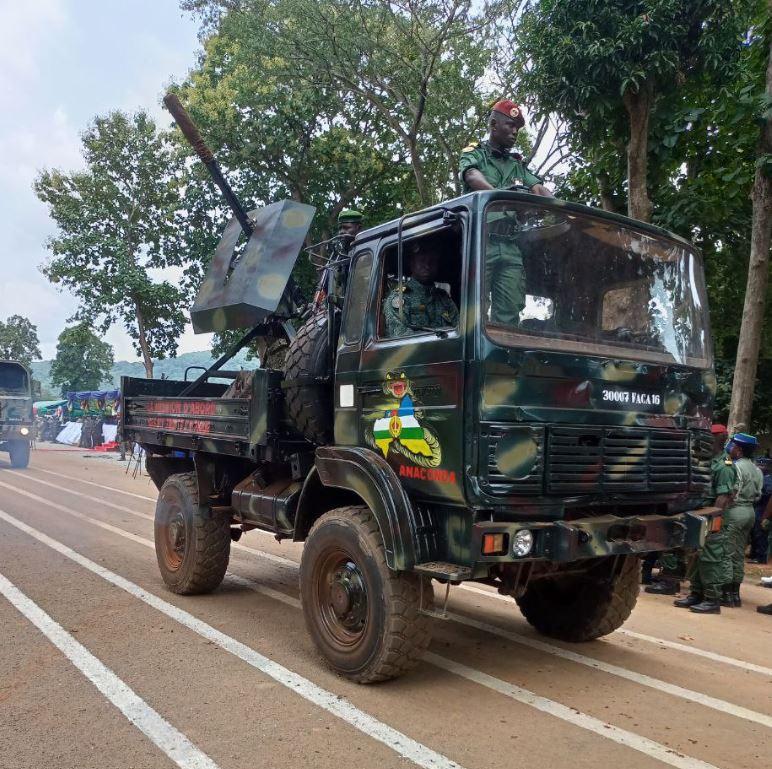 Un grand défilé militaire s’est déroulée au Camp Kassaï - centrafricaine