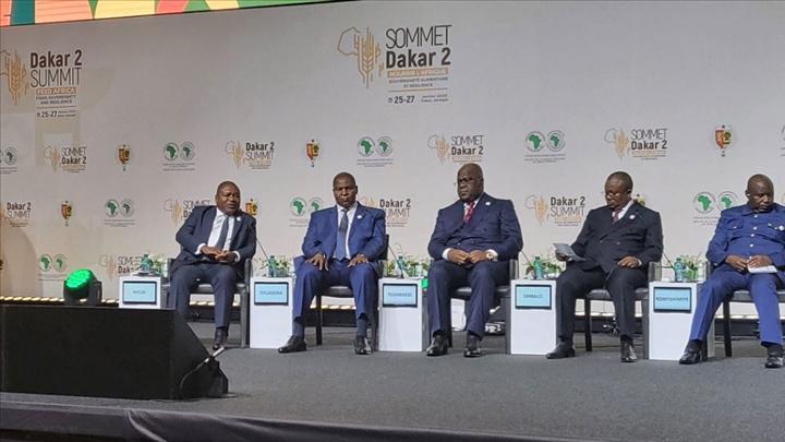 Sommet de Dakar 2 sur l’agriculture et la souveraineté alimentaire discours du président Touadéra a l’occasion de la présentation du pacte national pour l’alimentation et l’agriculture aux partenaires internationaux