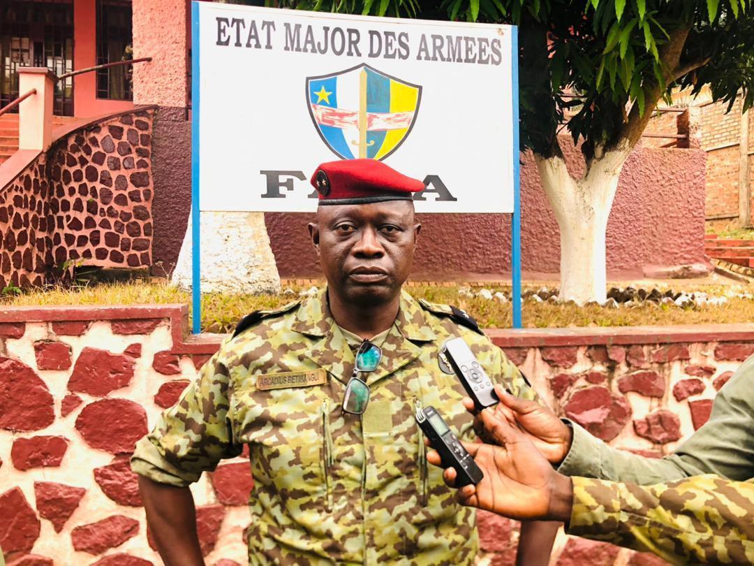 « L’armée nationale reste et demeure loyale aux institutions de la République », Général Arcadius Bétibangui « L’armée nationale reste et demeure loyale aux institutions de la République », Général Arcadius Bétibangui