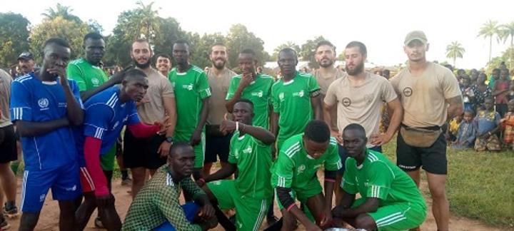 Un Match de Football pour la Paix à Obo : La Minusca Favorise la Réconciliation Communautaire Un Match de Football pour la Paix à Obo : La Minusca Favorise la Réconciliation Communautaire