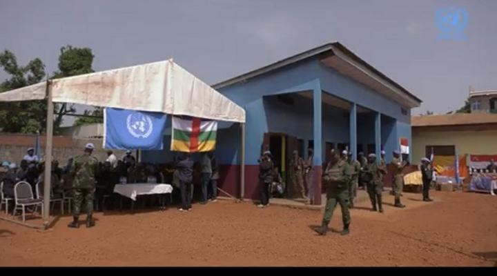 Une lueur d’espoir pour l’école maternelle de Gbayadombia à Bangui Une lueur d’espoir pour l’école maternelle de Gbayadombia à Bangui