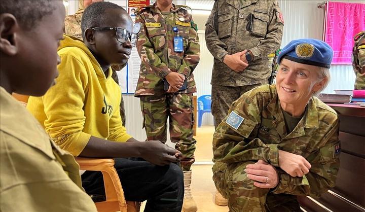Visite de la Conseillère Militaire par Intérim du Département des Opérations de Maintien de la Paix de l’ONU à Bouar Visite de la Conseillère Militaire par Intérim du Département des Opérations de Maintien de la Paix de l’ONU à Bouar