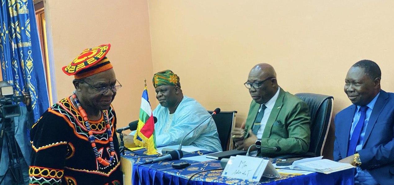 un appui financier du Cameroun aux élections locales, une preuve de coopération Sud-sud, selon le premier ministre Félix Moloua un appui financier du Cameroun aux élections locales, une preuve de coopération Sud-sud, selon le premier ministre Félix Moloua