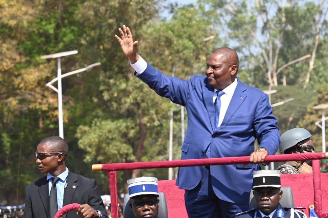 le Président Touadera appelle les Centrafricains à reprendre le crédo du père fondateur Barthélémy Boganda le Président Touadera appelle les Centrafricains à reprendre le crédo du père fondateur Barthélémy Boganda