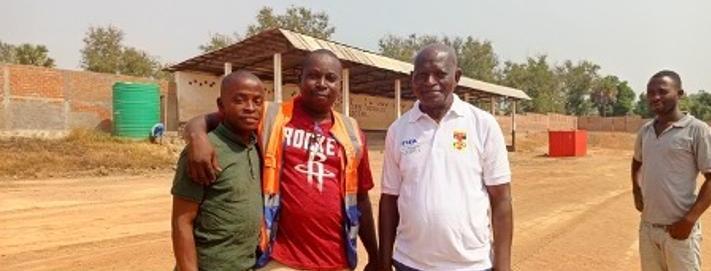 Le stade Zari Herman de Bouar désormais en clôture pour le bon déroulement des activités footballistiques Le stade Zari Herman de Bouar désormais en clôture pour le bon déroulement des activités footballistiques