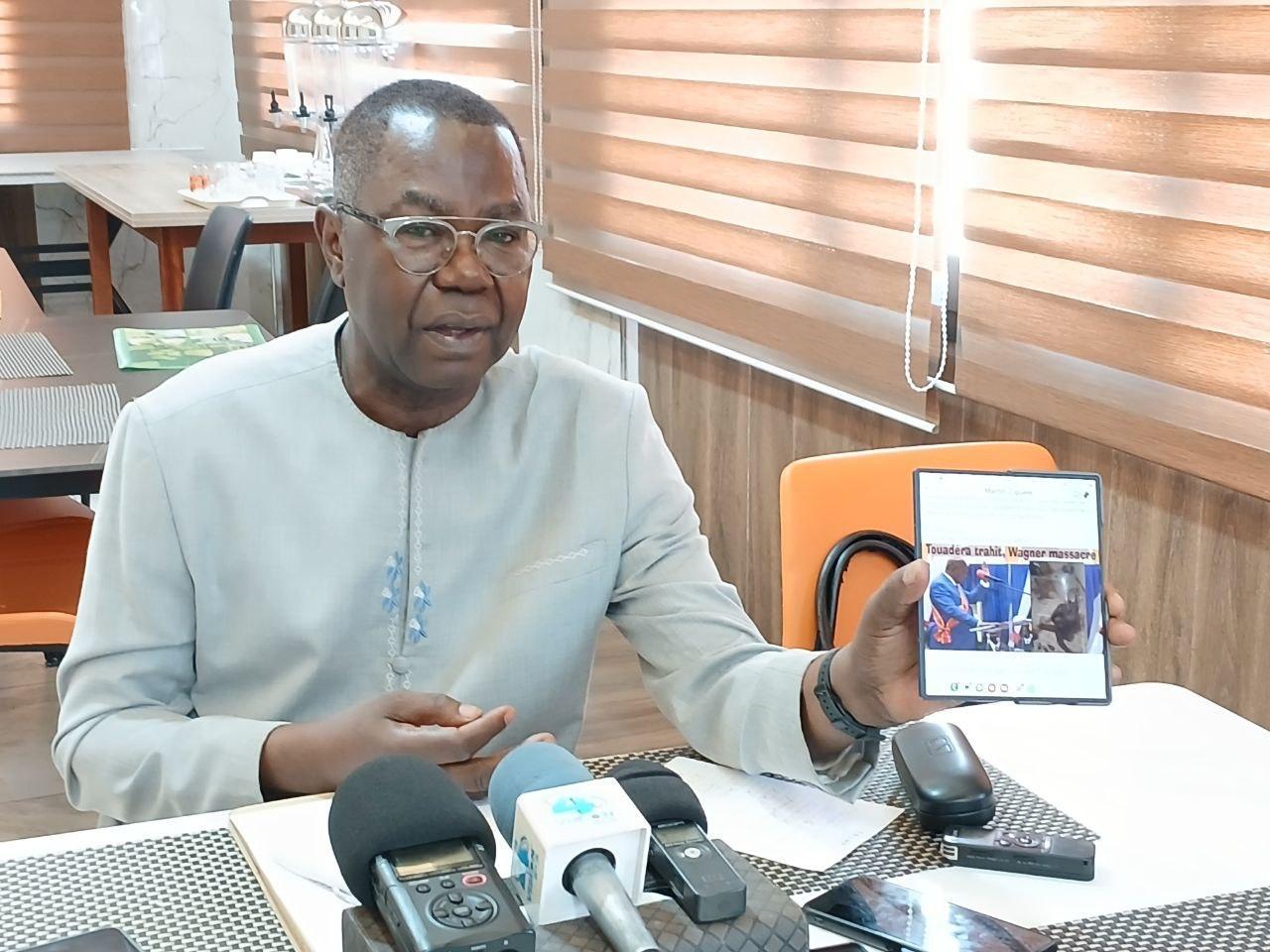 le porte-parole de la présidence dénonce les campagnes de dénigrement des leaders politiques contre les autorités de Bangui le porte-parole de la présidence dénonce les campagnes de dénigrement des leaders politiques contre les autorités de Bangui