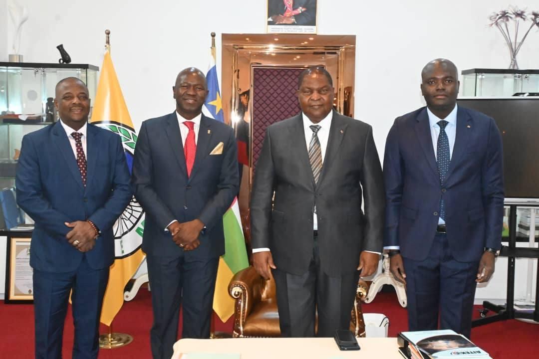 le Groupe BURVAL rassure l’exécutif centrafricain de son soutien multiforme au développement du pays le Groupe BURVAL rassure l’exécutif centrafricain de son soutien multiforme au développement du pays