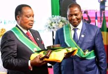 Touadéra Transfère la Présidence de la CEMAC à Sassou Nguesso Touadéra Transfère la Présidence de la CEMAC à Sassou Nguesso