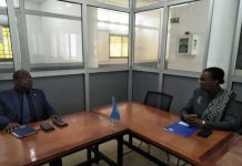 RCA: Ministre de l’Intérieur Rencontré Cheffe MINUSCA RCA: Ministre de l'Intérieur Rencontré Cheffe MINUSCA