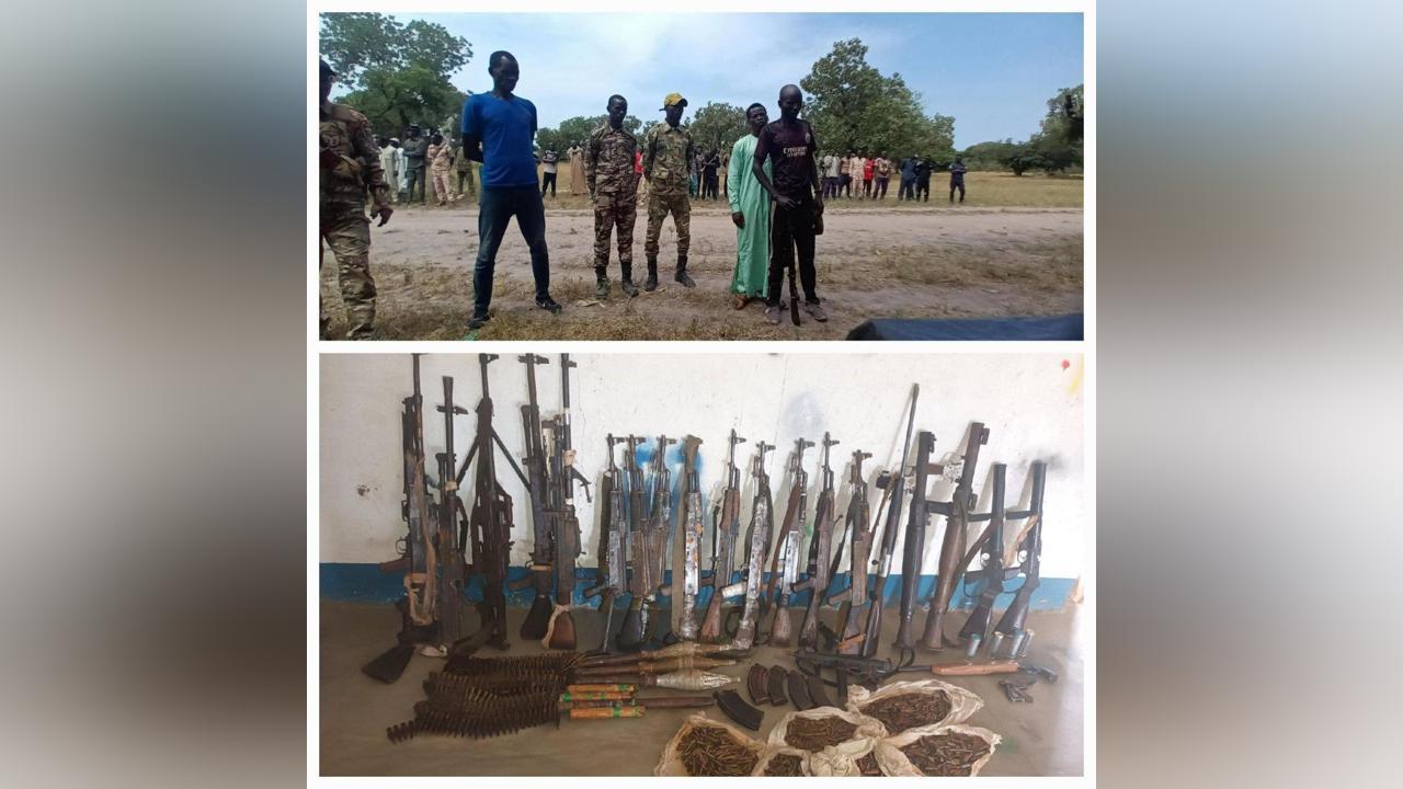 CPC-F: 69 Combattants Déposent les Armes à Sikikidé CPC-F: 69 Combattants Déposent les Armes à Sikikidé