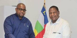 Touadera Accueille Émissaire de Tshisekedi à Bangui Touadera Accueille Émissaire de Tshisekedi à Bangui