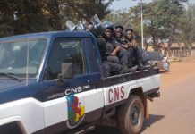 Saisie de Tramadol par la police à Bangui Saisie de Tramadol par la police à Bangui