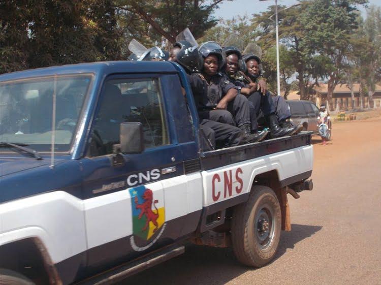 Saisie de Tramadol par la police à Bangui Saisie de Tramadol par la police à Bangui