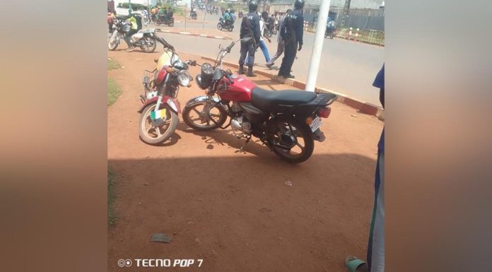 Collision de Taxis-Motos à Bangui, Stupéfiants Impliqués Collision de Taxis-Motos à Bangui, Stupéfiants Impliqués