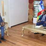 RCA: Président Reçoit Délégation Du FMI RCA: Président Reçoit Délégation Du FMI