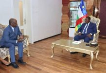 RCA: Président Reçoit Délégation Du FMI RCA: Président Reçoit Délégation Du FMI