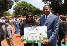 Inauguration de la Mosquée de la Paix à Damara Inauguration de la Mosquée de la Paix à Damara