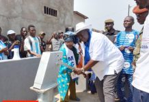 Inauguration de Deux Nouveaux Forages à Bangui Inauguration de Deux Nouveaux Forages à Bangui