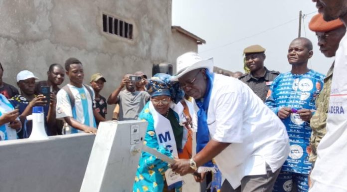 Inauguration de Deux Nouveaux Forages à Bangui Inauguration de Deux Nouveaux Forages à Bangui