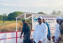 Inauguration du Bac Rénové à Batangafo par le Président Inauguration du Bac Rénové à Batangafo par le Président