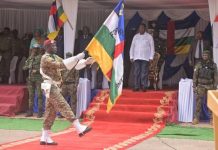 Cérémonie de Montée en Puissance des FACA Cérémonie de Montée en Puissance des FACA