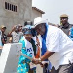 Inauguration D’un Forage à Bimbo 2, Quartier Guitilombé Inauguration D'un Forage à Bimbo 2, Quartier Guitilombé