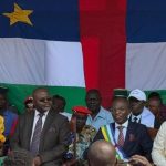 Mobilisation à Mbaïki pour la Proclamation de la République Mobilisation à Mbaïki pour la Proclamation de la République