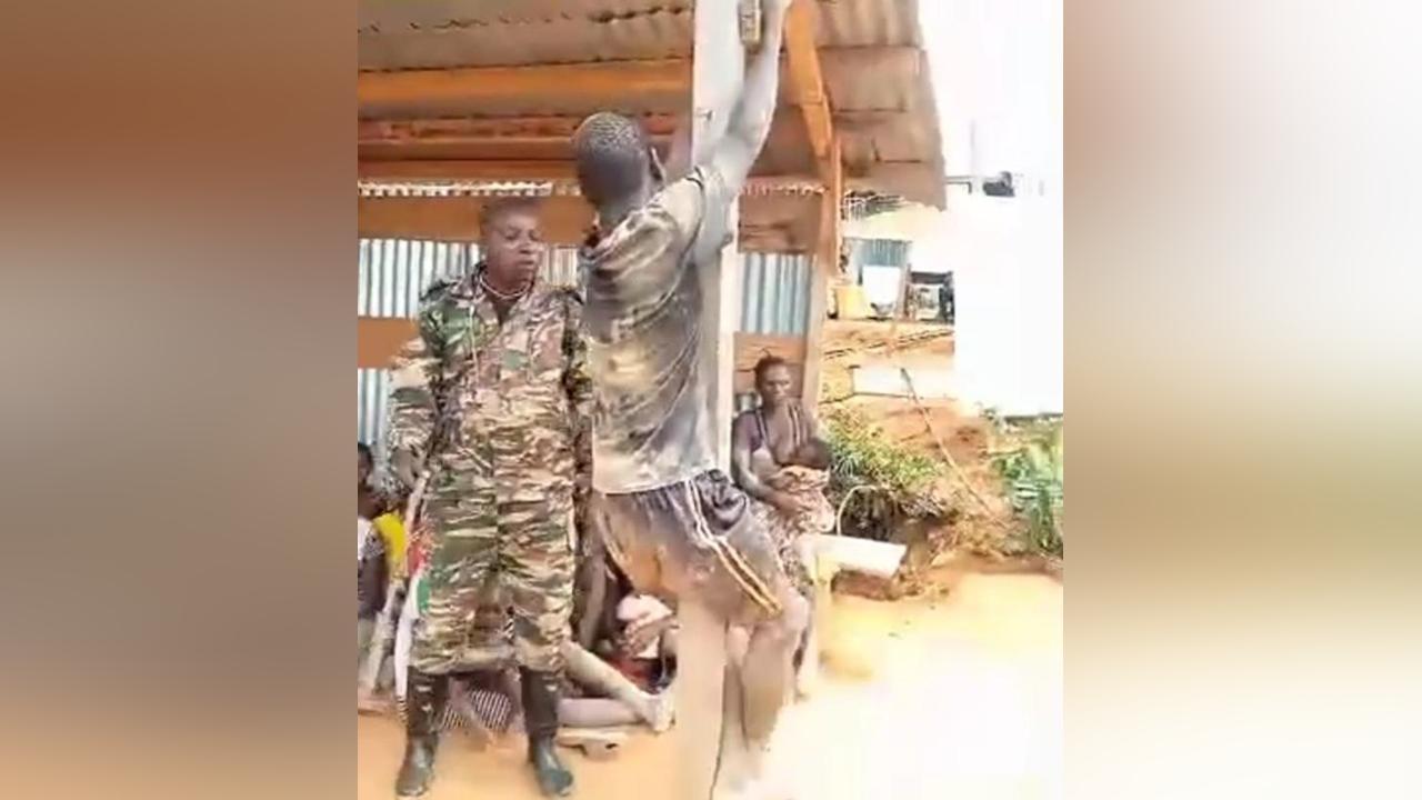 Torture Publique d'Ouvriers au Site Minier de Rondi Torture Publique d'Ouvriers au Site Minier de Rondi