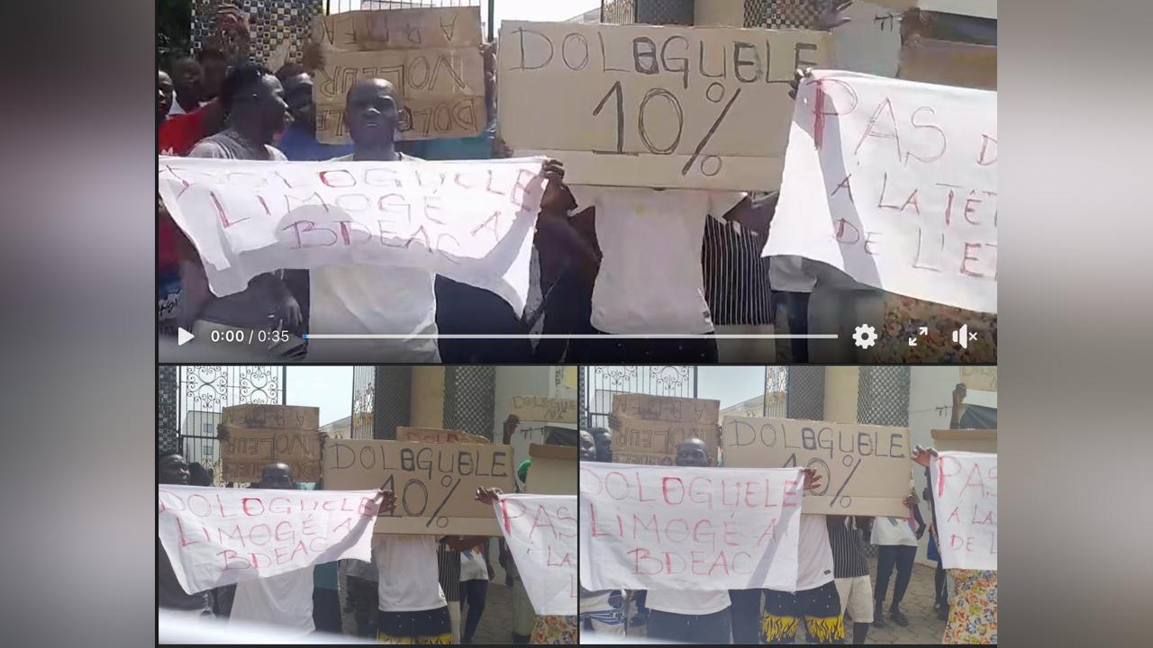 Manifestation Hostile Contre Dologuélé à Bangui Manifestation Hostile Contre Dologuélé à Bangui