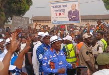 Mobilisation Massive Pour Touadéra À Bimbo 3 Mobilisation Massive Pour Touadéra À Bimbo 3