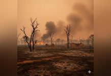 Gozbeïda Ravagé Par Les Flammes À Bamingui-Bangoran Gozbeïda Ravagé Par Les Flammes À Bamingui-Bangoran