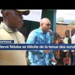 ÉLections Générales: Hervé Ndoba se Félicite des Scrutins ÉLections Générales: Hervé Ndoba se Félicite des Scrutins
