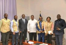 Touadéra Rencontre Mission Électorale de l’Union Africaine Touadéra Rencontre Mission Électorale de l'Union Africaine