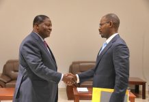 fructueux échanges du président Touadera avec le représentant résident du FMI fructueux échanges du président Touadera avec le représentant résident du FMI