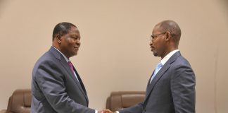 fructueux échanges du président Touadera avec le représentant résident du FMI fructueux échanges du président Touadera avec le représentant résident du FMI