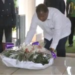 Touadéra Honore La Mémoire D’André Kolingba Touadéra Honore La Mémoire D'André Kolingba