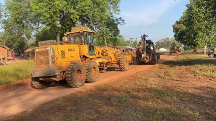 Réhabilitation de l'Axe Bambari-Ippy par Instructeurs Russes Réhabilitation de l'Axe Bambari-Ippy par Instructeurs Russes