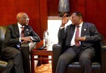 Échange Stratégique Entre Touadéra et Kaberuka à Addis-Abeba Échange Stratégique Entre Touadéra et Kaberuka à Addis-Abeba