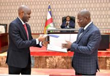 Centrafrique Lancement Projet Autoroute Régionale 1249 Km Centrafrique Lancement Projet Autoroute Régionale 1249 Km