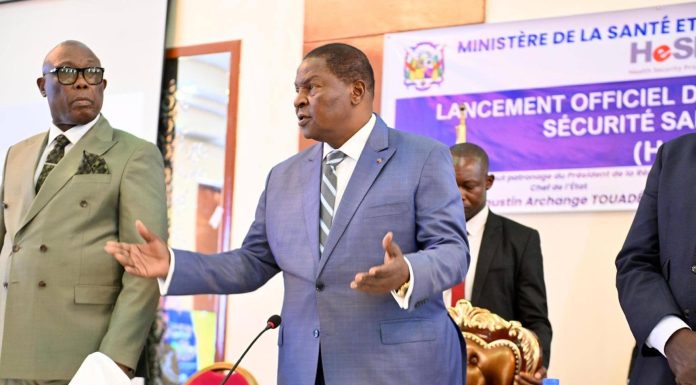 Lancement du Programme de Sécurité Sanitaire en RCA Lancement du Programme de Sécurité Sanitaire en RCA