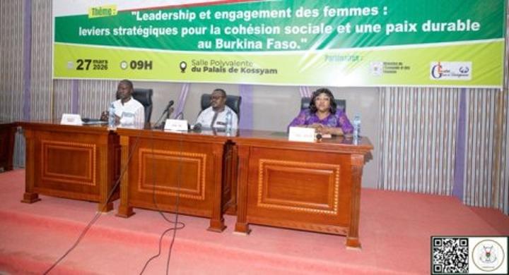 Cohésion Sociale et Leadership Féminin au Faso Cohésion Sociale et Leadership Féminin au Faso