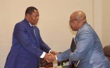 Touadéra Accueille Nouveau Chef de la CEEAC Touadéra Accueille Nouveau Chef de la CEEAC