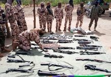 Récupération D’Armes Illégales À La Frontière Tchad-CAR Récupération D'Armes Illégales À La Frontière Tchad-CAR