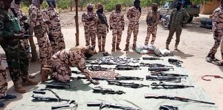 Récupération D’Armes Illégales À La Frontière Tchad-CAR Récupération D'Armes Illégales À La Frontière Tchad-CAR