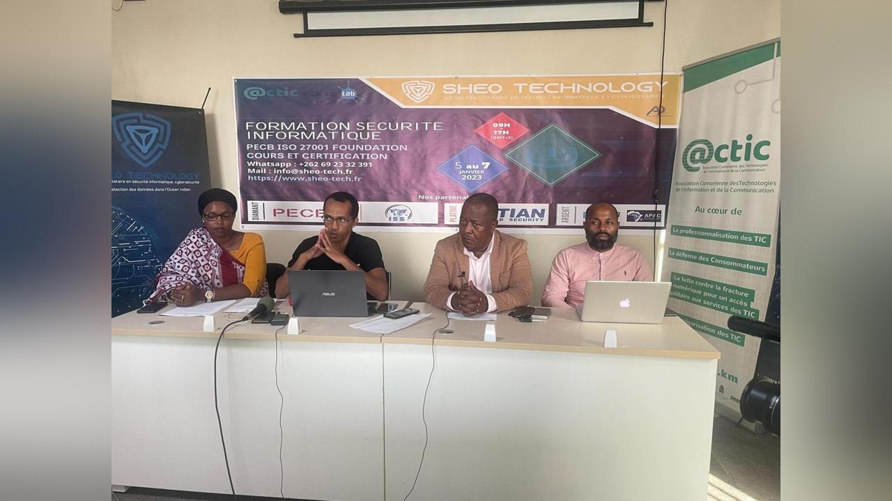 12 personnes formées sur le management de la sécurité de l’information 12 personnes formées sur le management de la sécurité de l’information